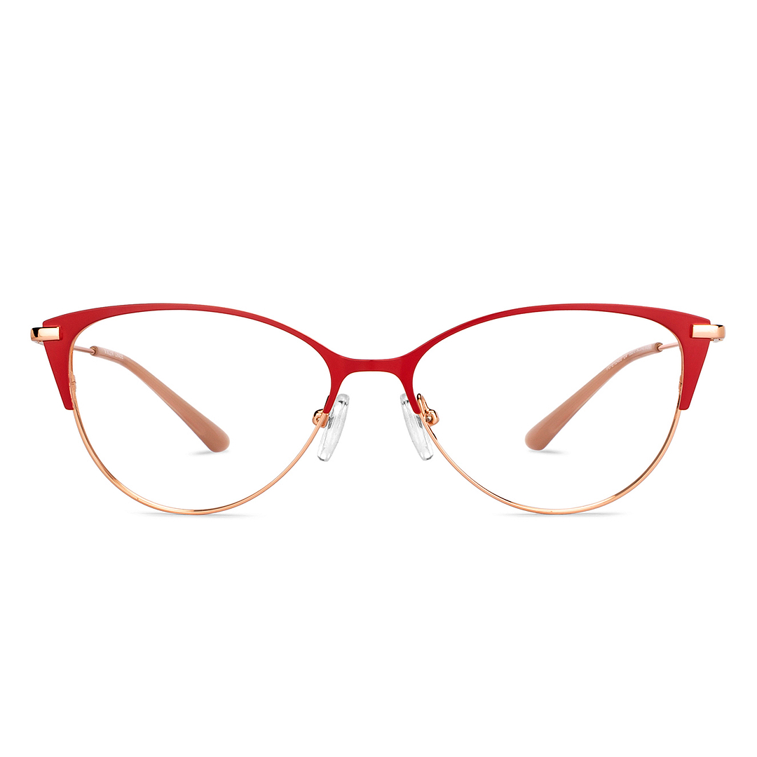 Vincent Chase Online Rose Gold Full Rim Cat Eye left side