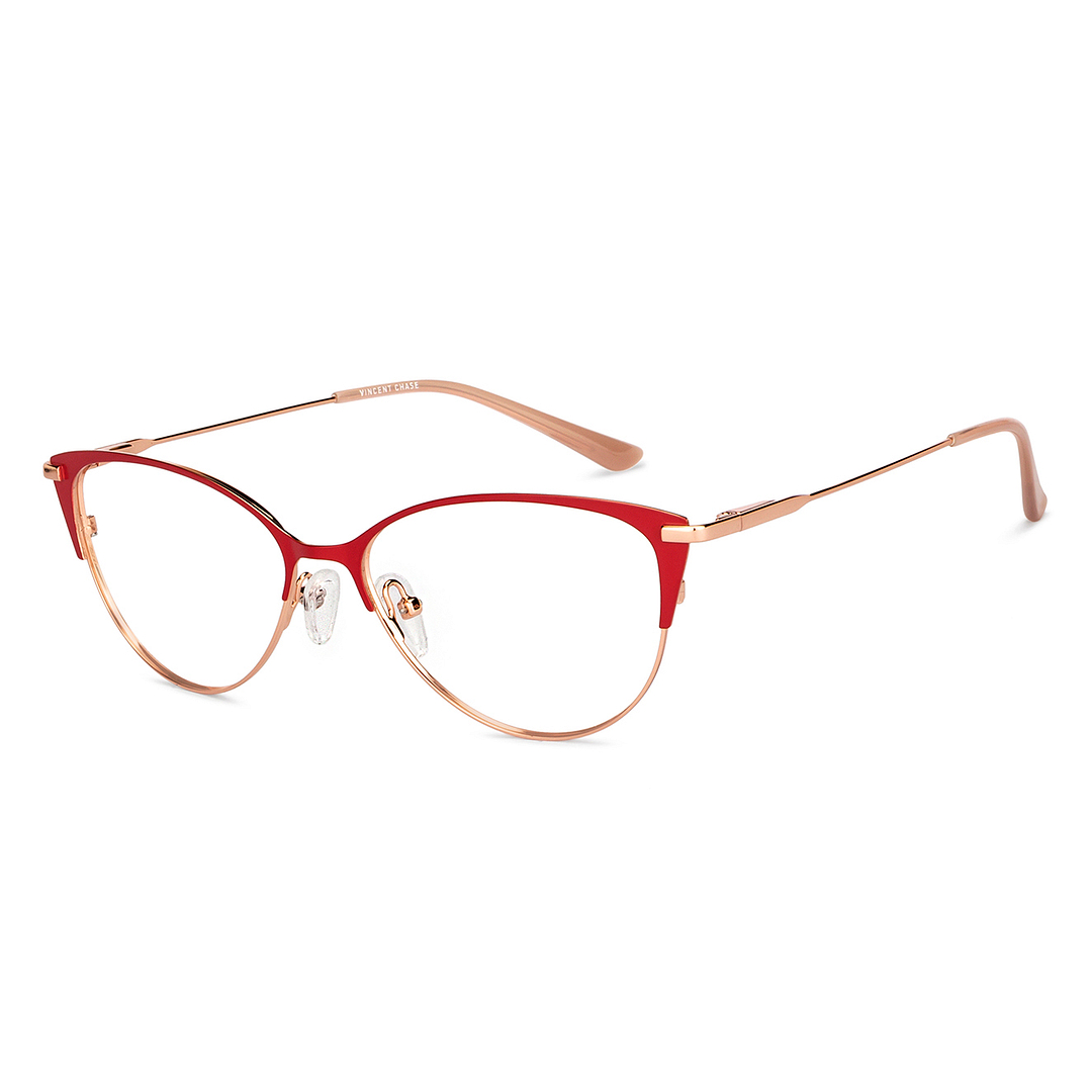 Vincent Chase Online Rose Gold Full Rim Cat Eye right side