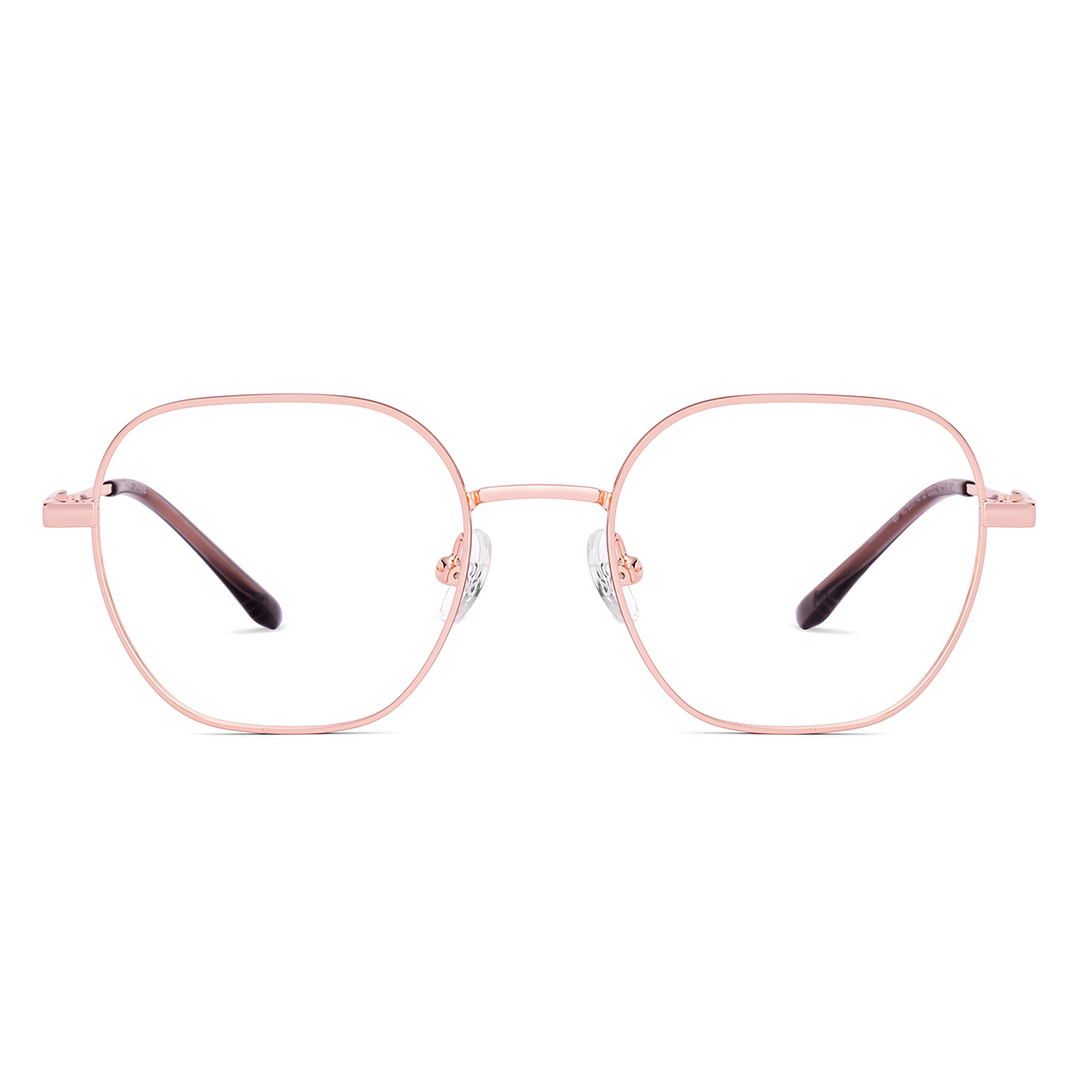 Vincent Chase Online Rose Gold Full Rim Geometric right side