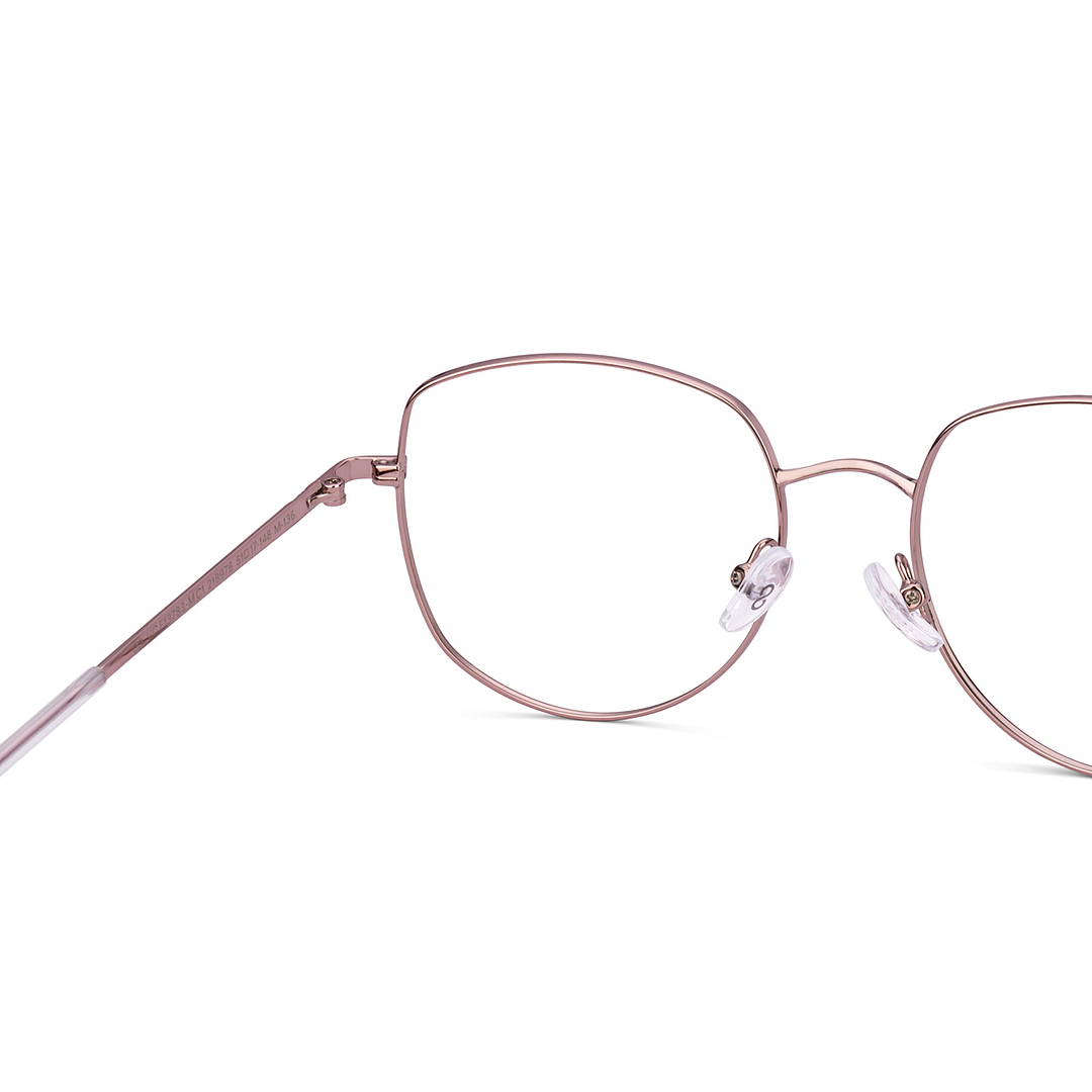 Vincent Chase Online Rose Gold Full Rim Geometric right side