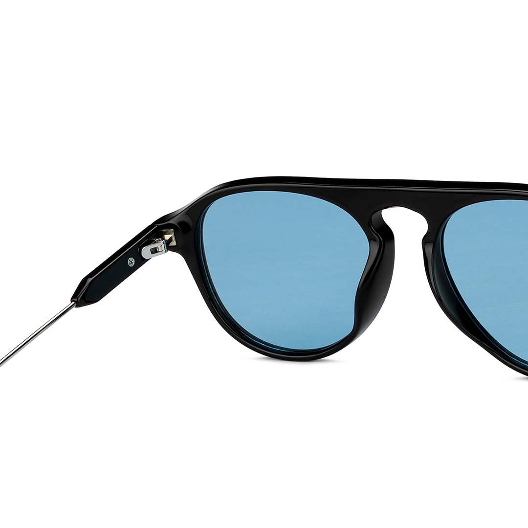 Vincent Chase Online Black Full Rim Aviator right side