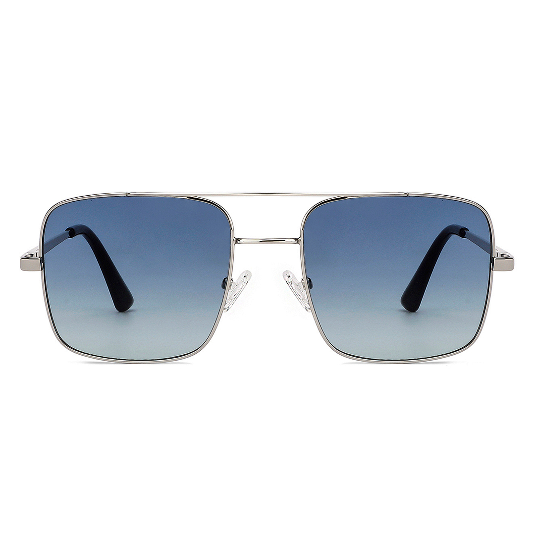 Vincent Chase Silver Full Rim Square right side