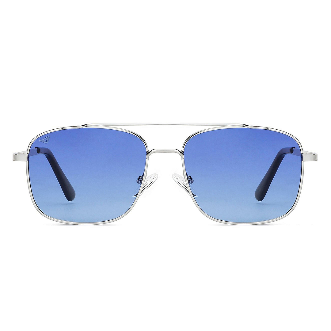 Vincent Chase Polarized Silver Full Rim Rectangle right side