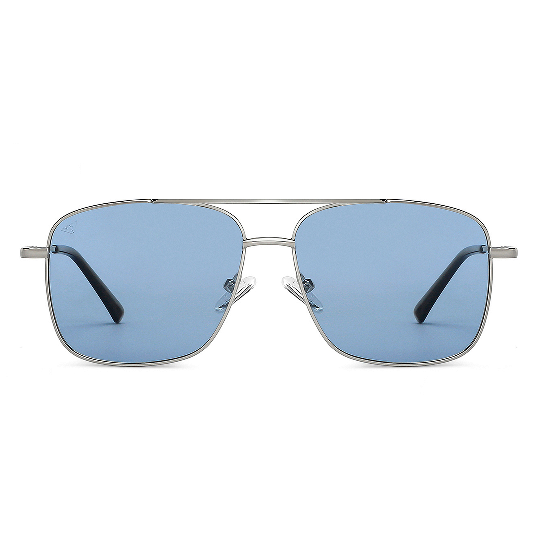 Vincent Chase Polarized Silver Full Rim Square right side