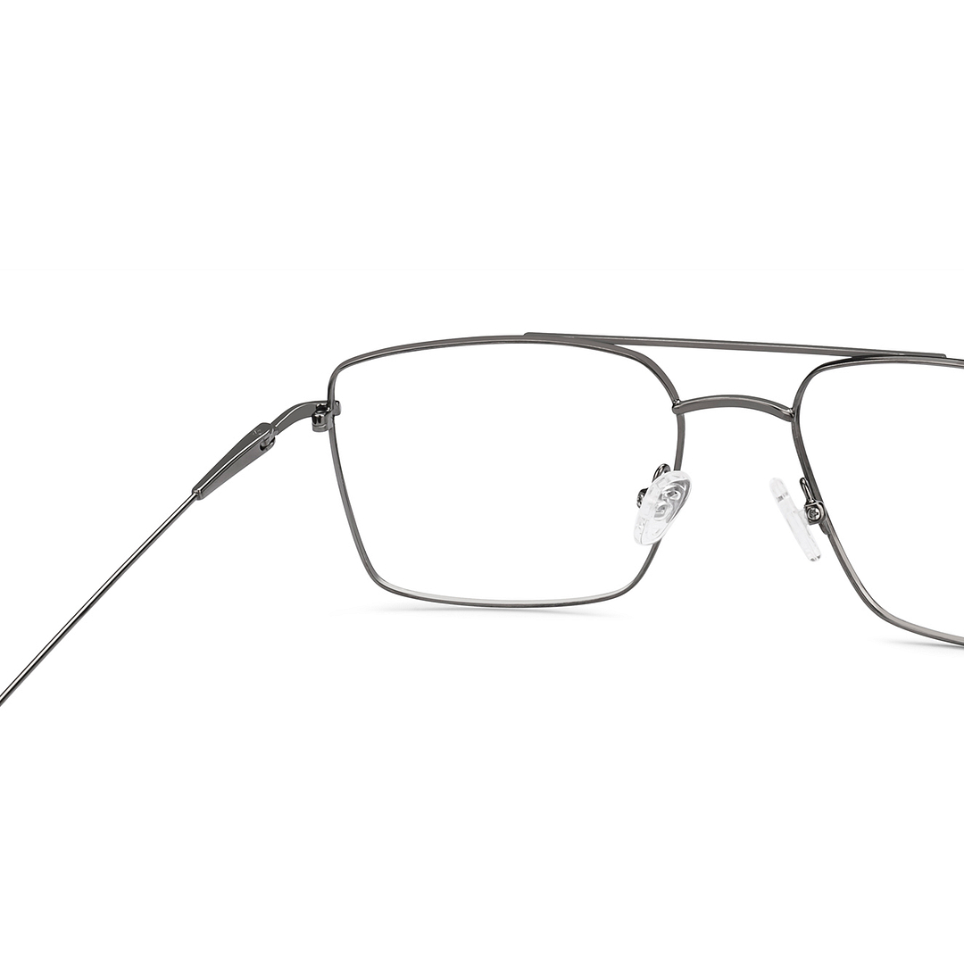 Vincent Chase Online Silver Full Rim Rectangle right side