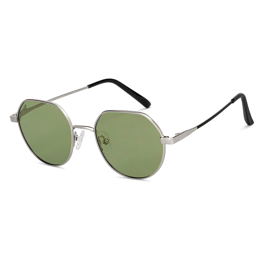 Vincent Chase Online Silver Full Rim Geometric right side