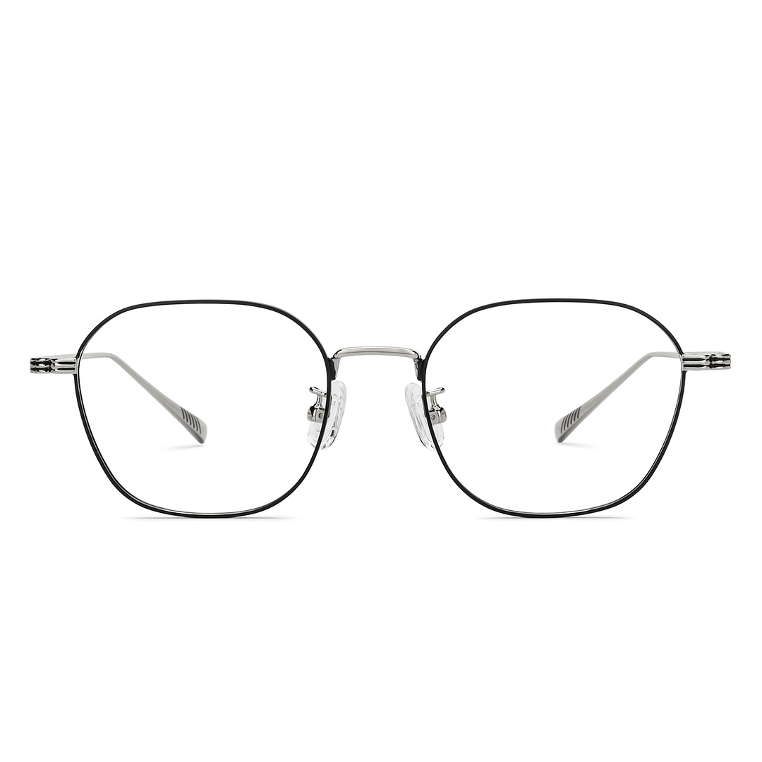 Vincent Chase Silver Full Rim Round right side