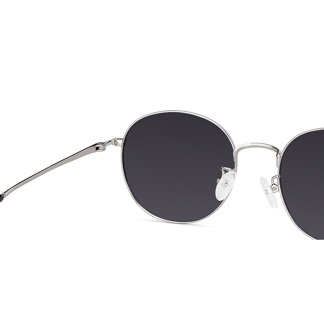 Vincent Chase Online Silver Full Rim Round right side