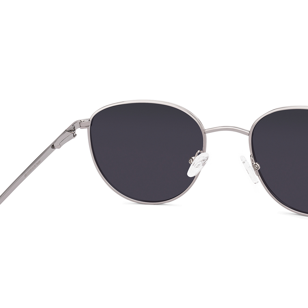 Vincent Chase Online Silver Full Rim Round right side