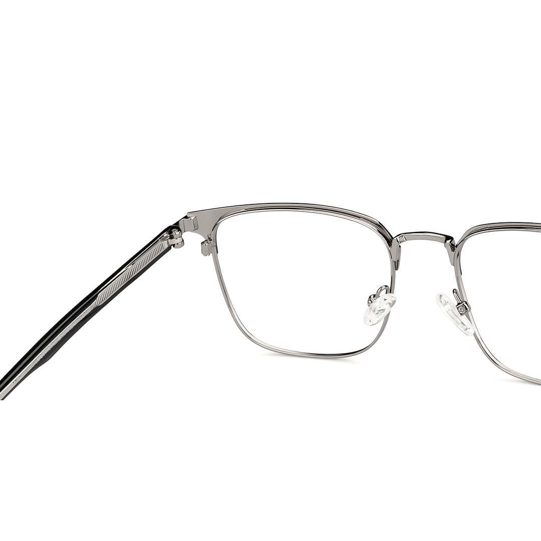 Vincent Chase Silver Full Rim Square right side