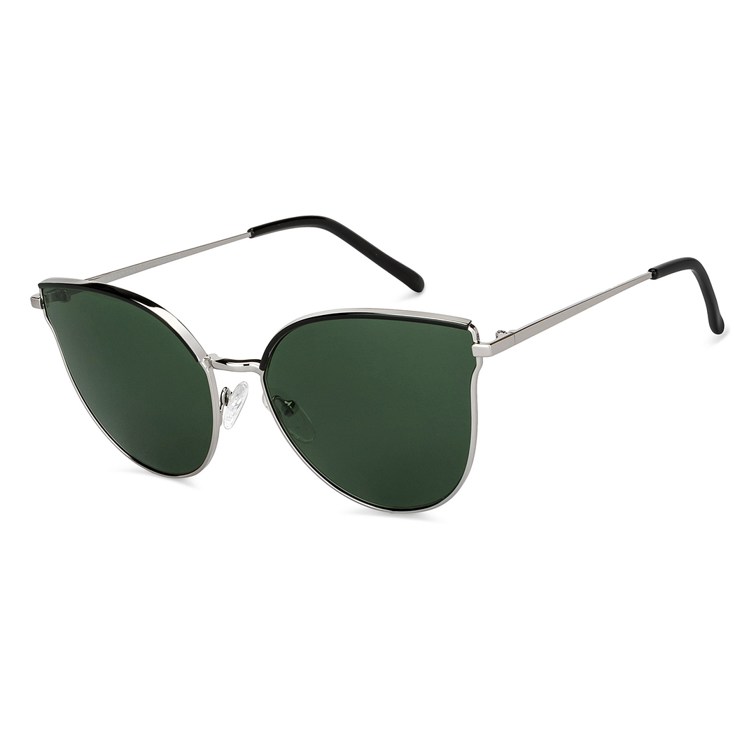 Vincent Chase Online Silver Full Rim Cat Eye right side