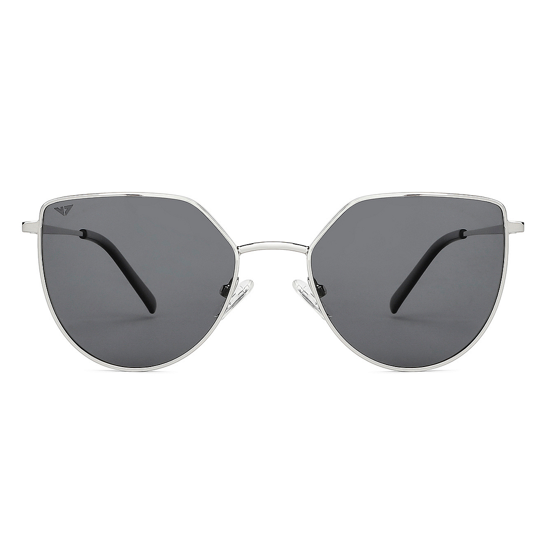 Vincent Chase Polarized Silver Full Rim Cat Eye right side