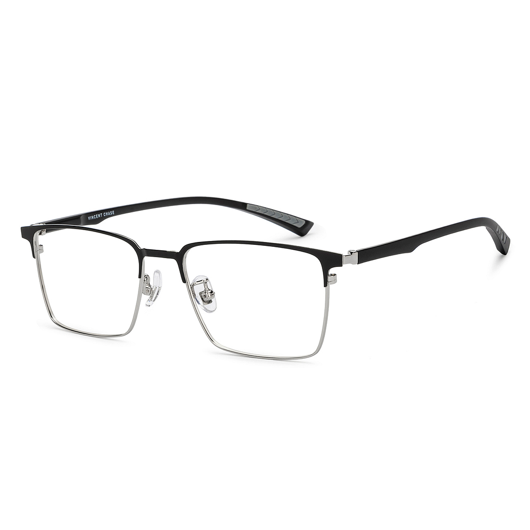 Vincent Chase Online Silver Full Rim Rectangle right side