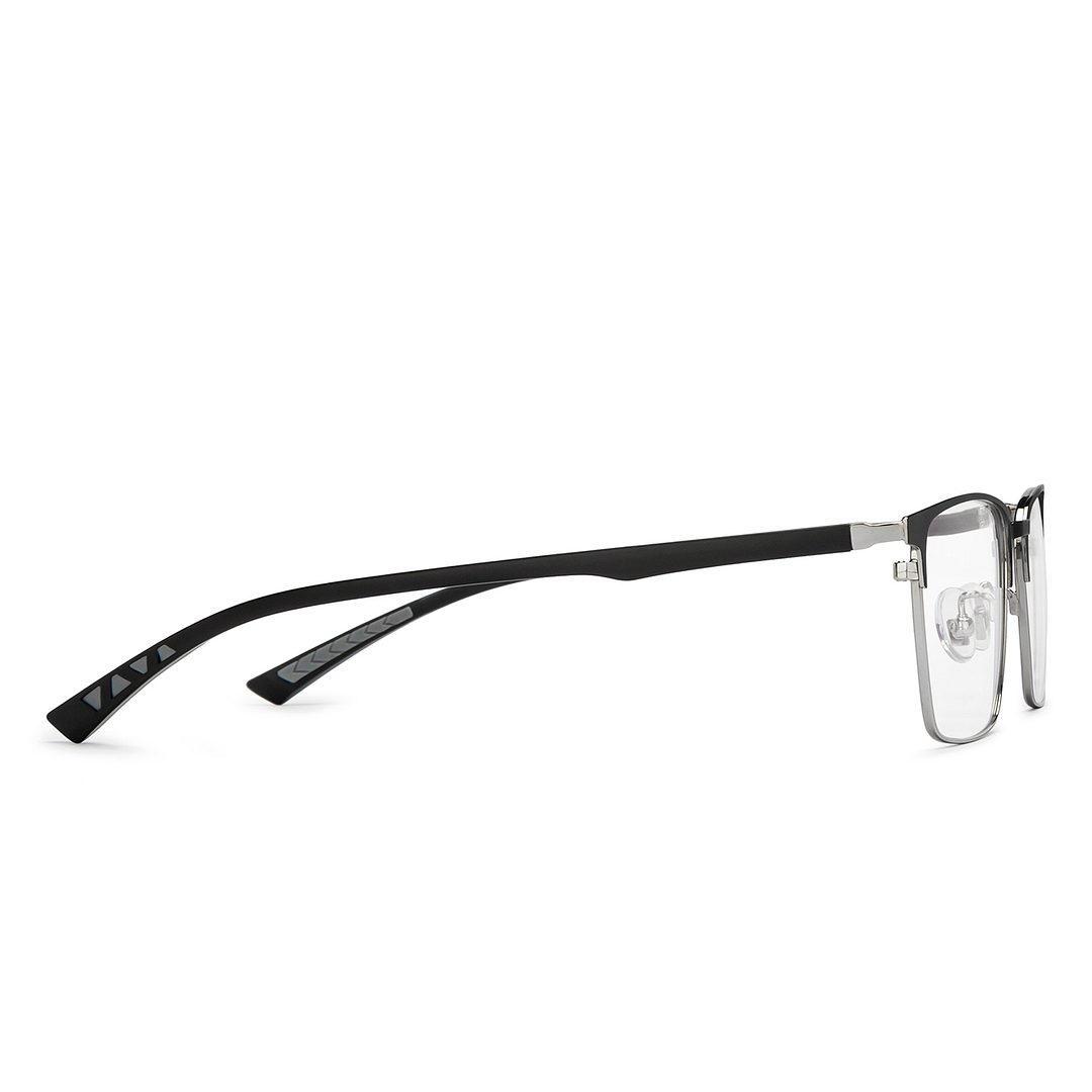 Vincent Chase Online Silver Full Rim Rectangle left side