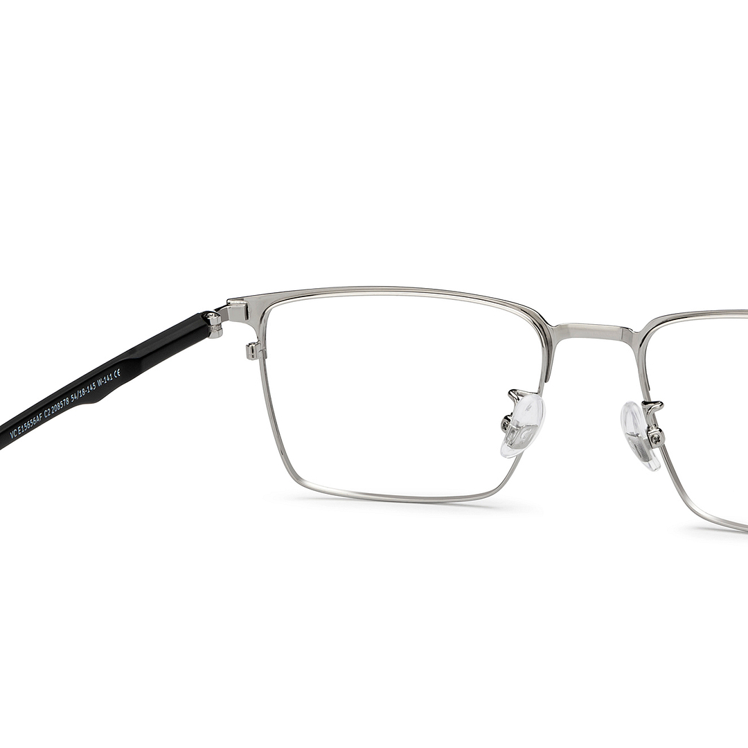 Vincent Chase Online Silver Full Rim Rectangle right side