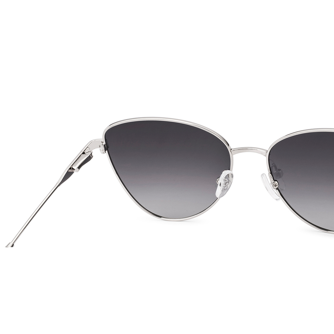 Vincent Chase Polarized Silver Full Rim Cat Eye right side