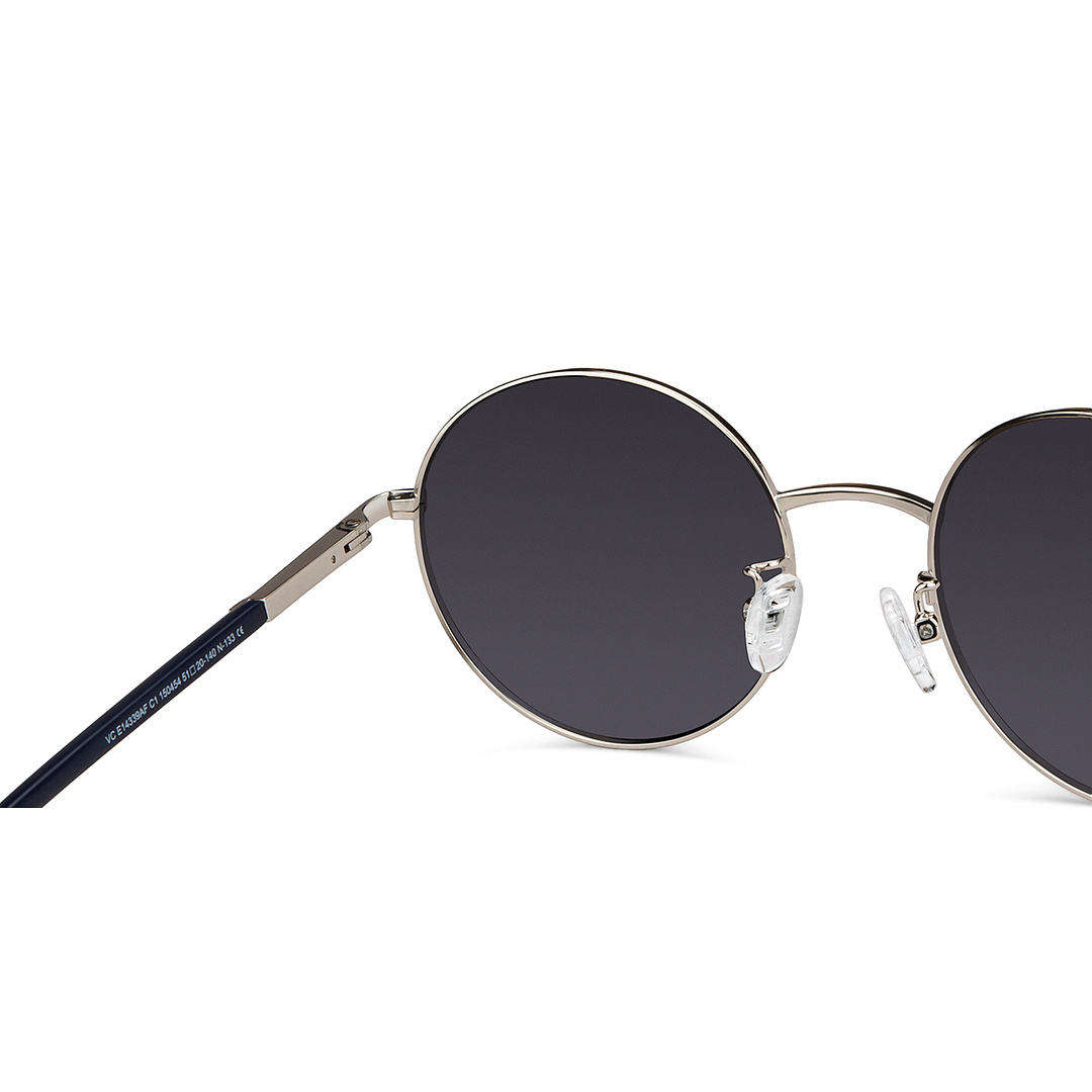 Vincent Chase Online Silver Full Rim Round right side