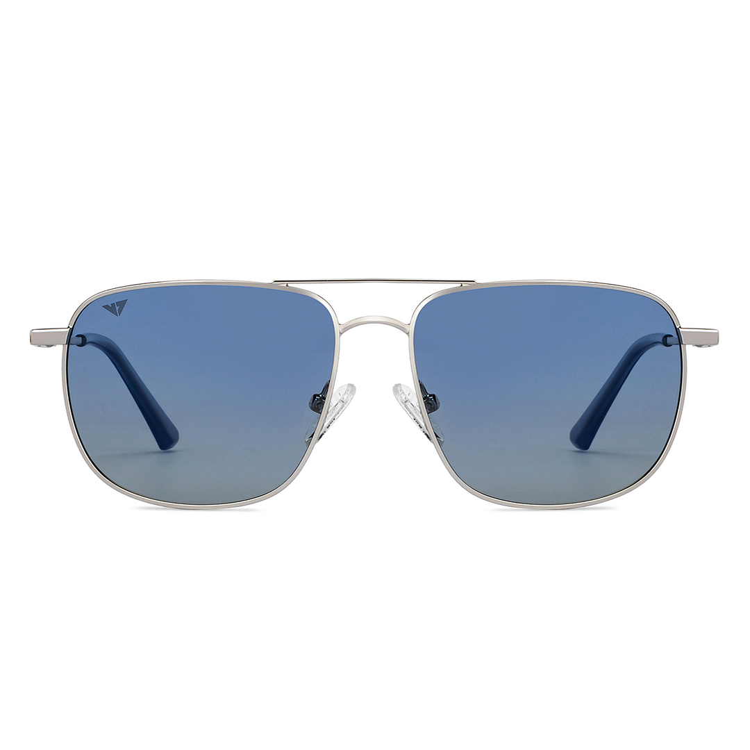 Vincent Chase Online Silver Full Rim Square left side