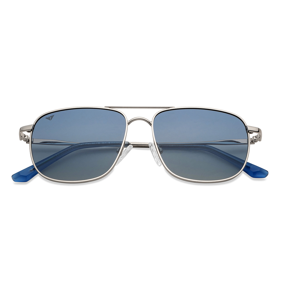 Vincent Chase Online Silver Full Rim Square left side