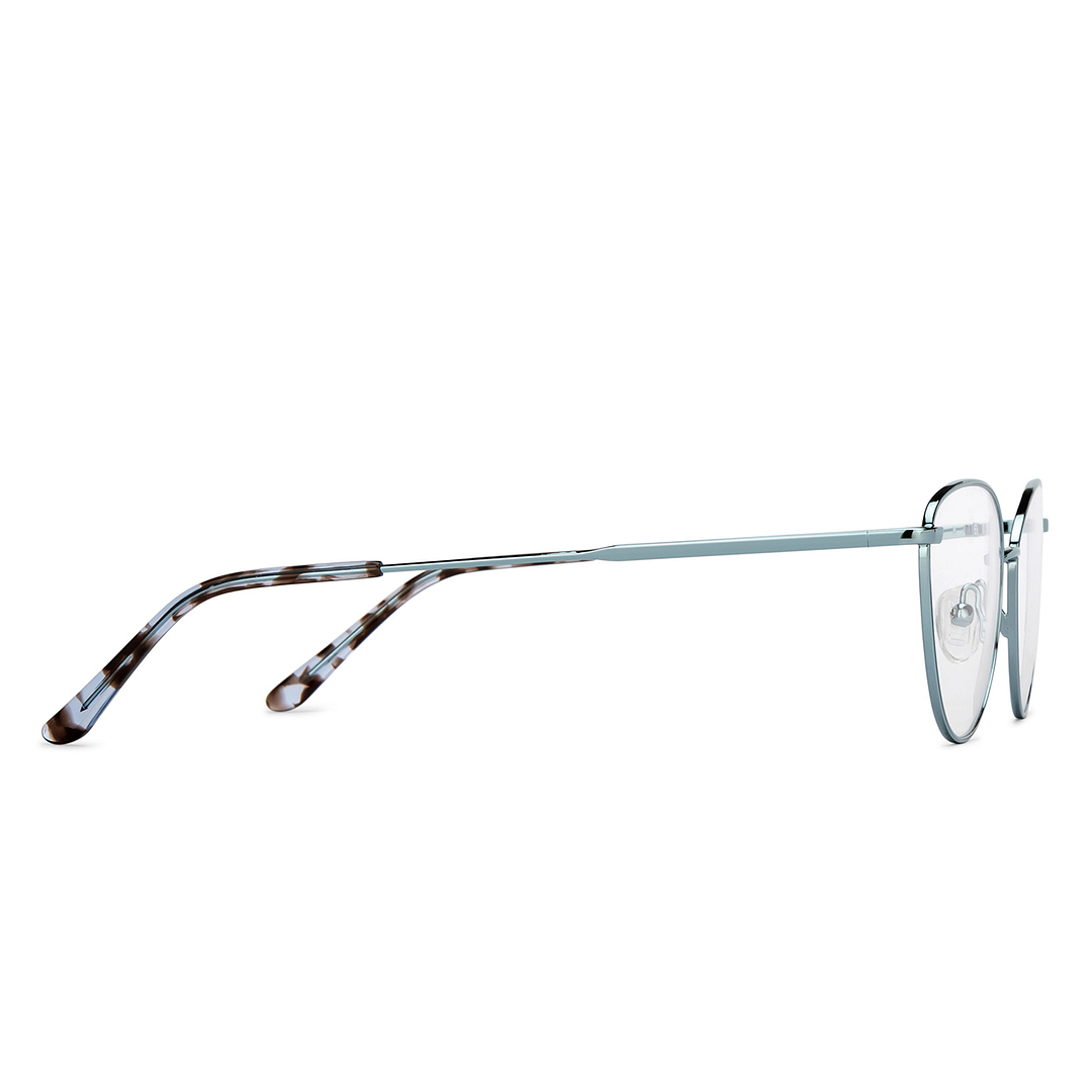 Vincent Chase Online Silver Full Rim Cat Eye left side