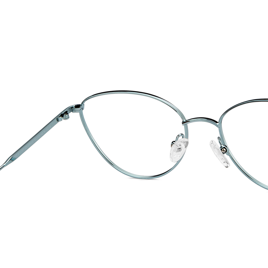 Vincent Chase Online Silver Full Rim Cat Eye right side