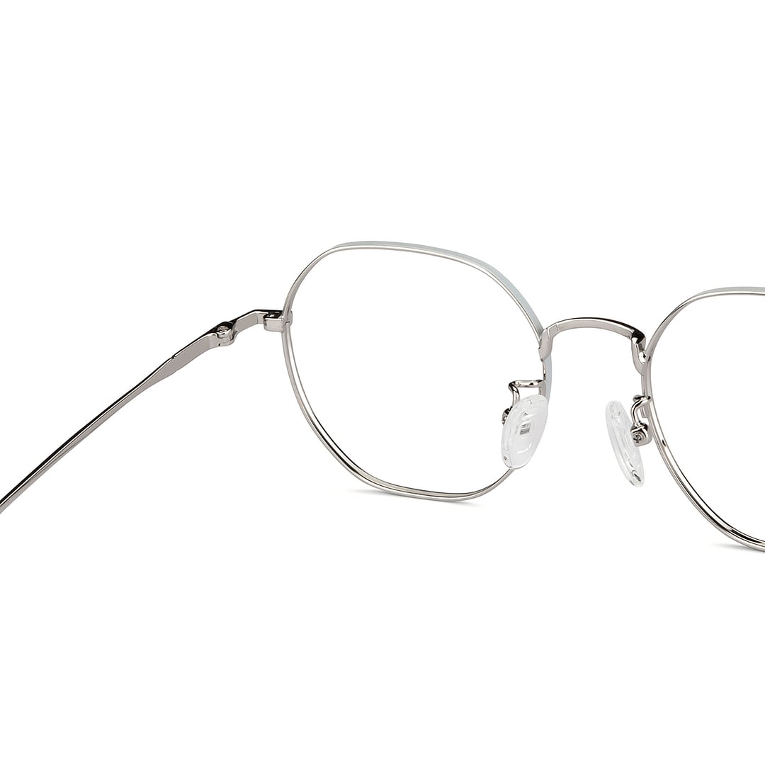 Vincent Chase Online Silver Full Rim Round right side