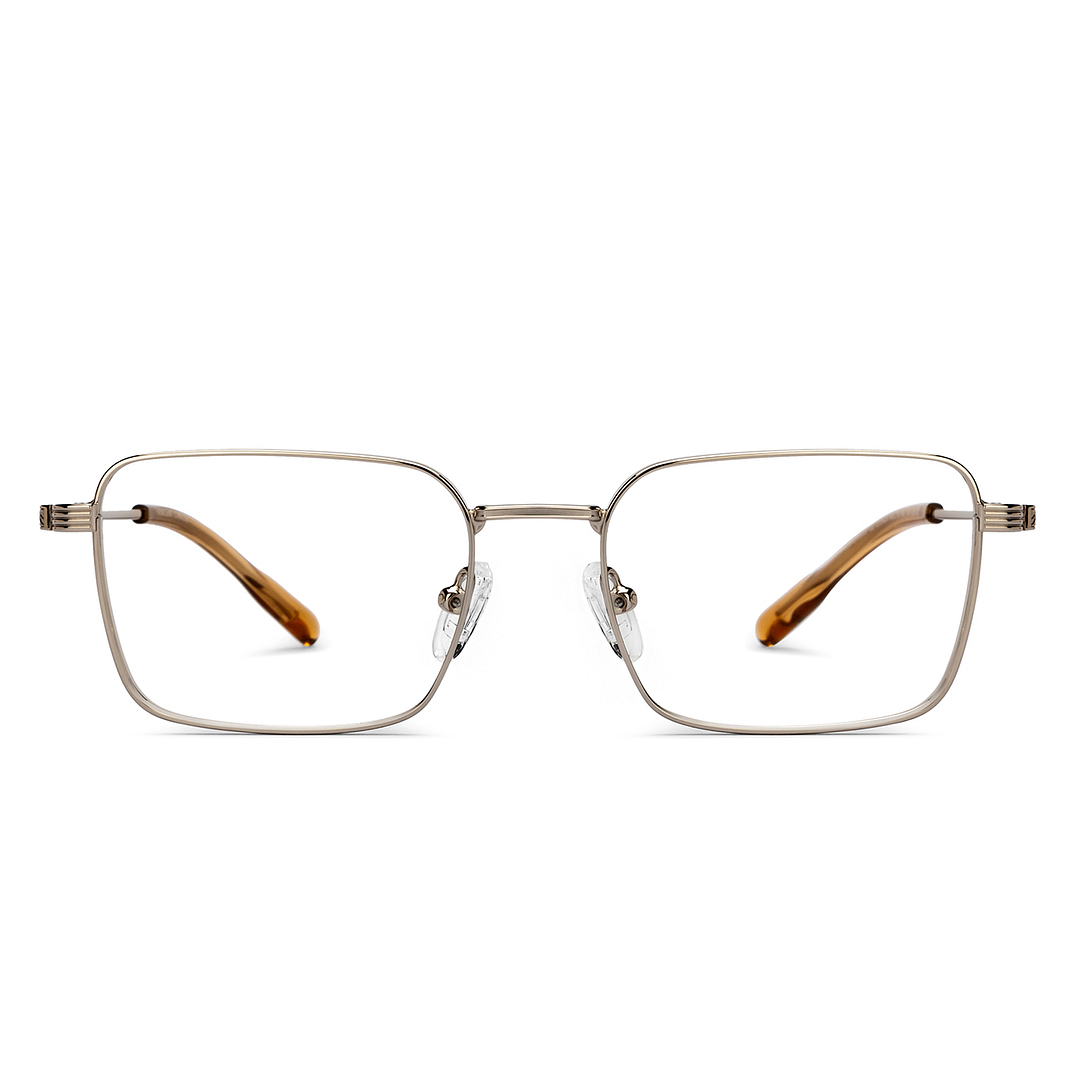 Vincent Chase Silver Full Rim Rectangle left side