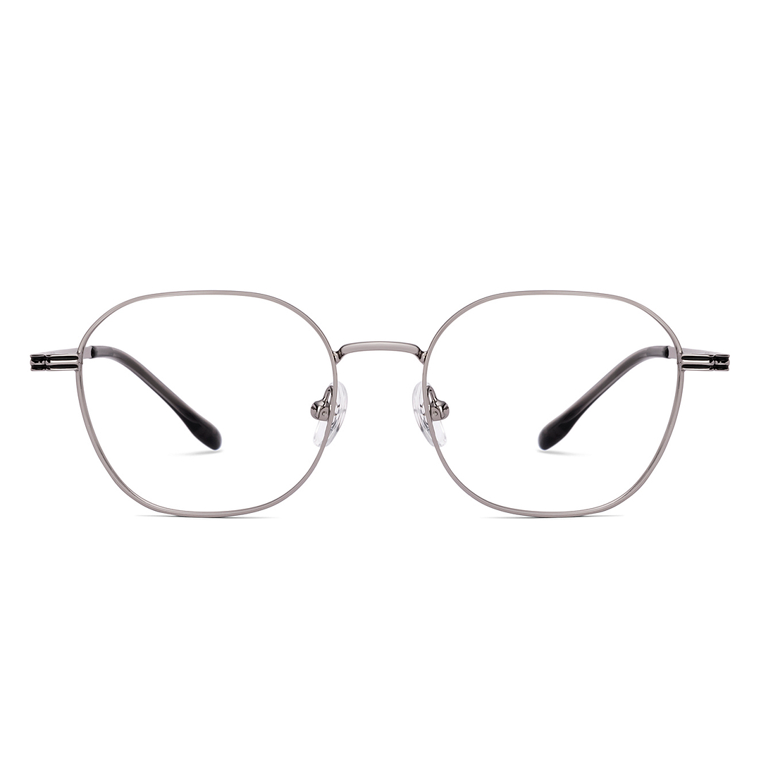 Vincent Chase Silver Full Rim Square right side