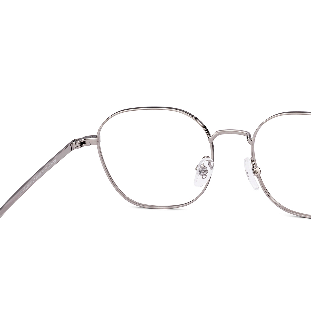 Vincent Chase Silver Full Rim Square right side