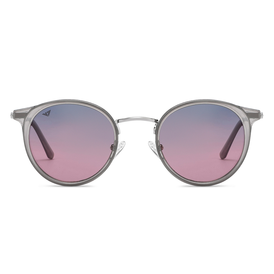 Vincent Chase Online Silver Full Rim Round right side