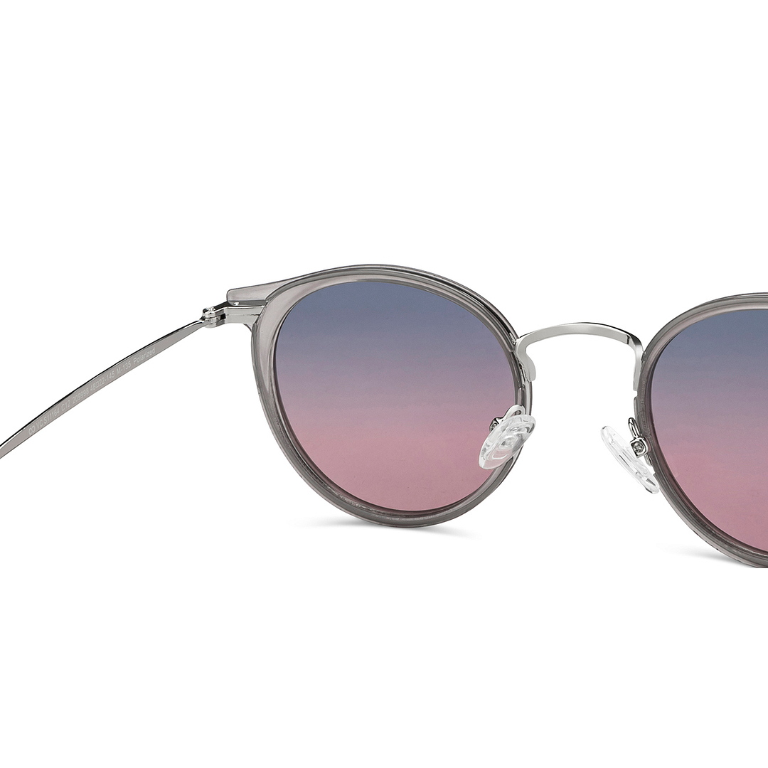 Vincent Chase Online Silver Full Rim Round right side