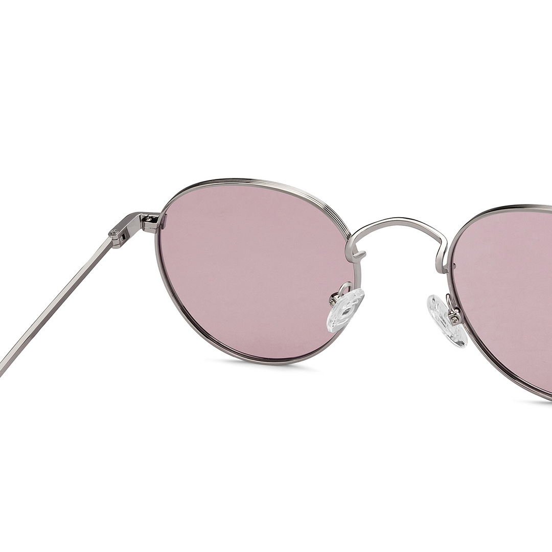 Vincent Chase Online Silver Full Rim Round right side