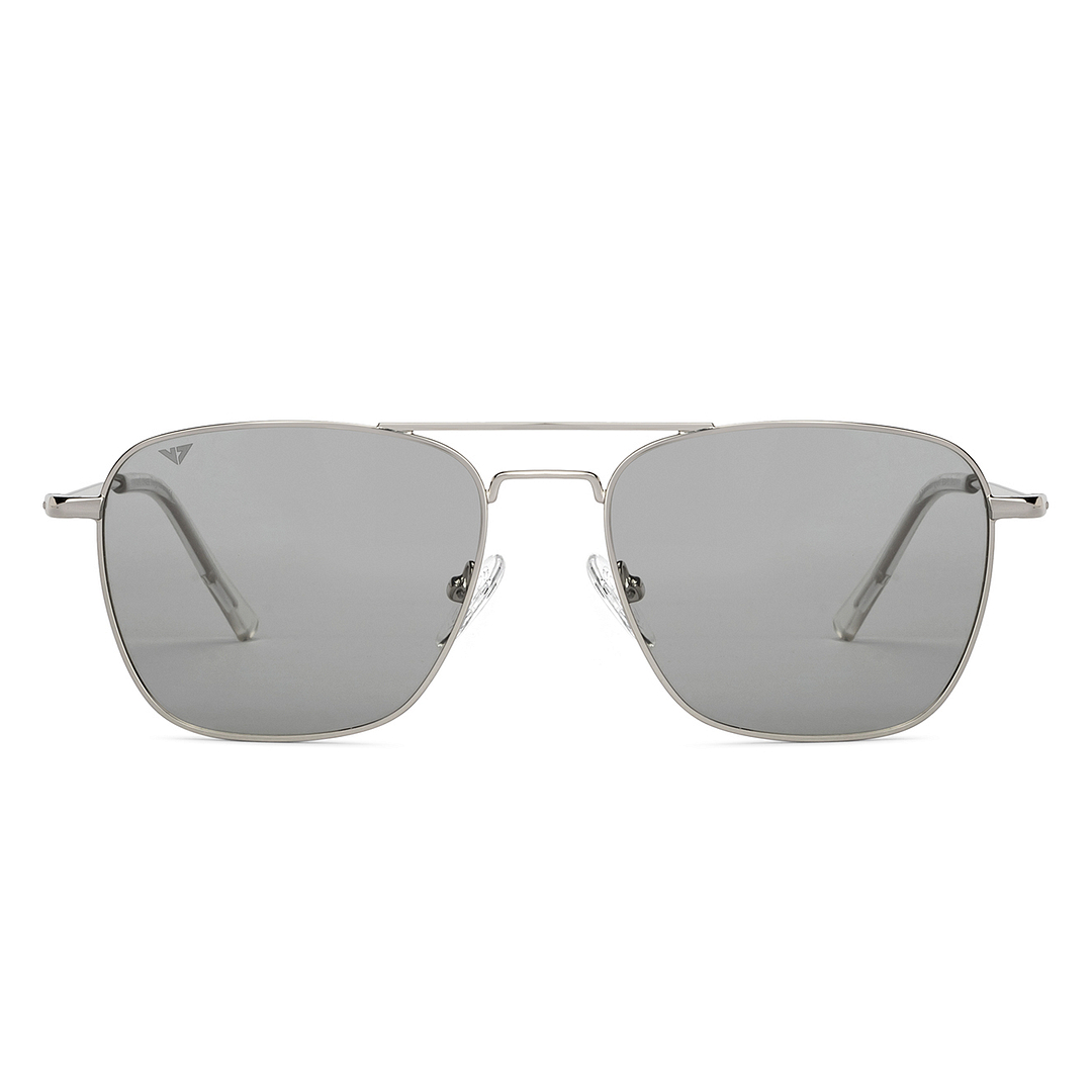 Vincent Chase Online Silver Full Rim Rectangle left side