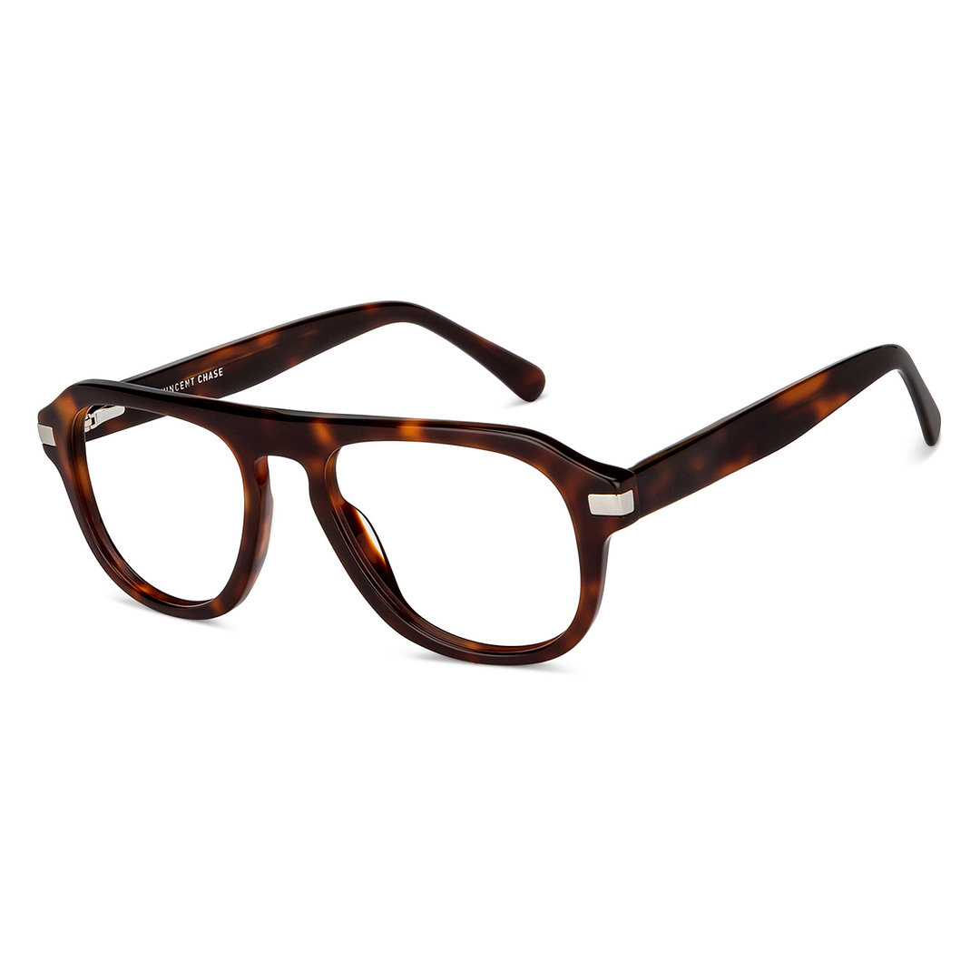 Vincent Chase Online Tortoise Full Rim Aviator right side