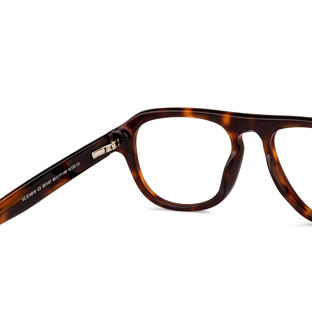 Vincent Chase Online Tortoise Full Rim Aviator right side