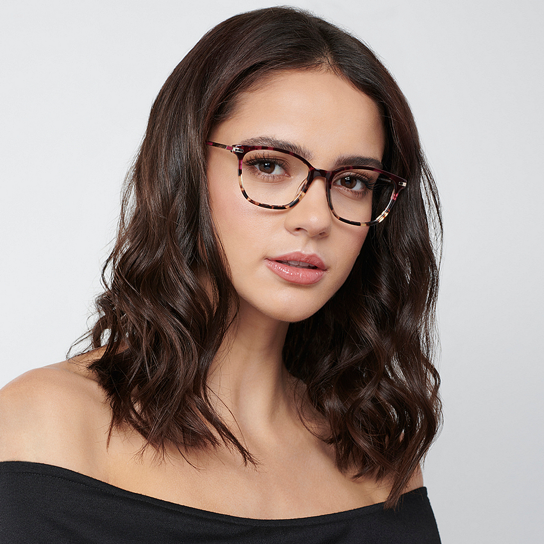 Vincent Chase Online Tortoise Full Rim Cat Eye left side