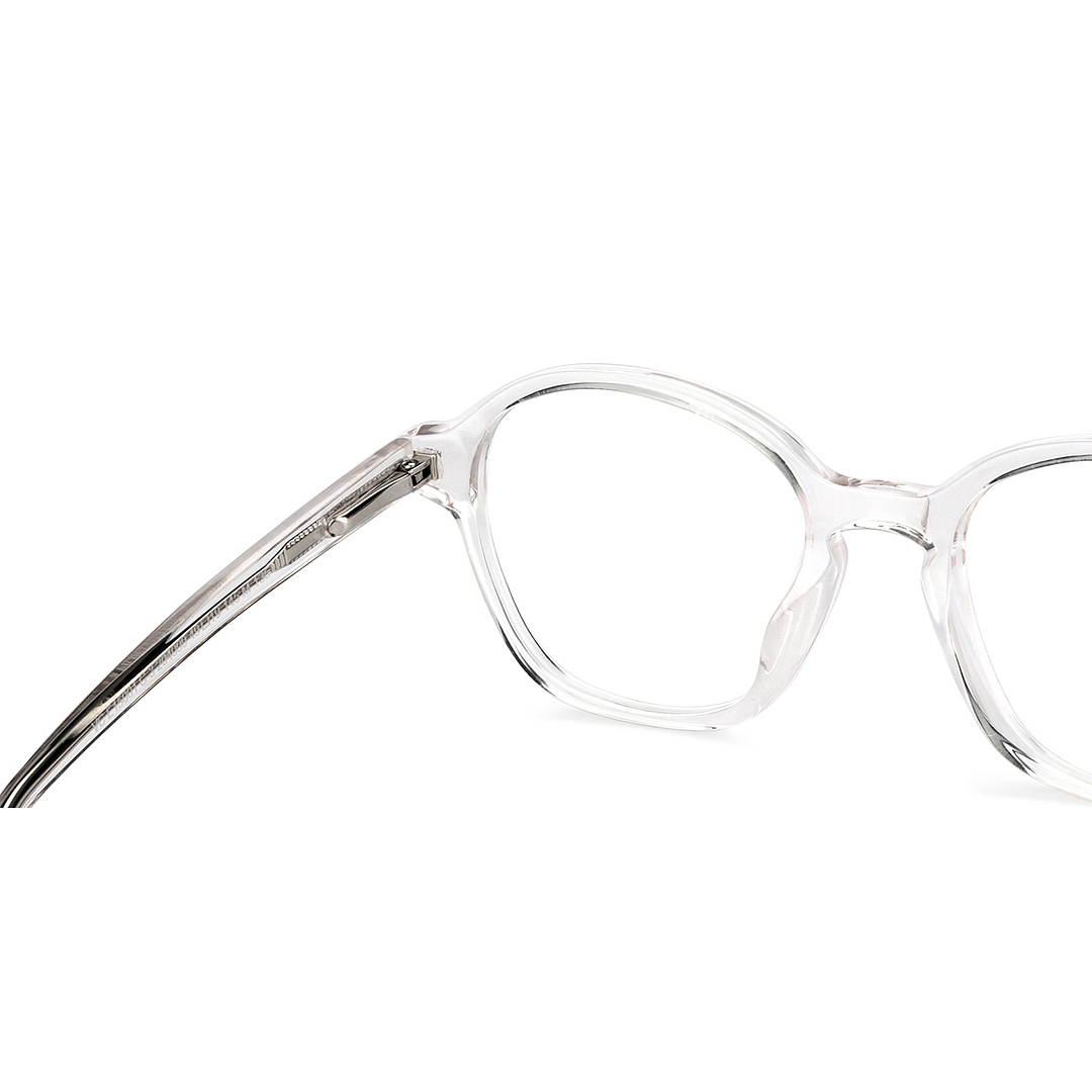 Vincent Chase Online Crystal Transparent Full Rim Round right side