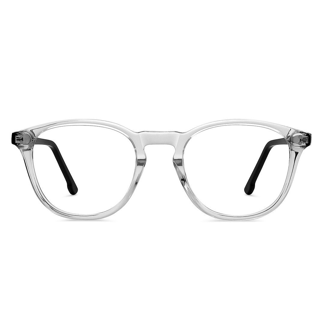 Vincent Chase Online Crystal Transparent Full Rim Round left side