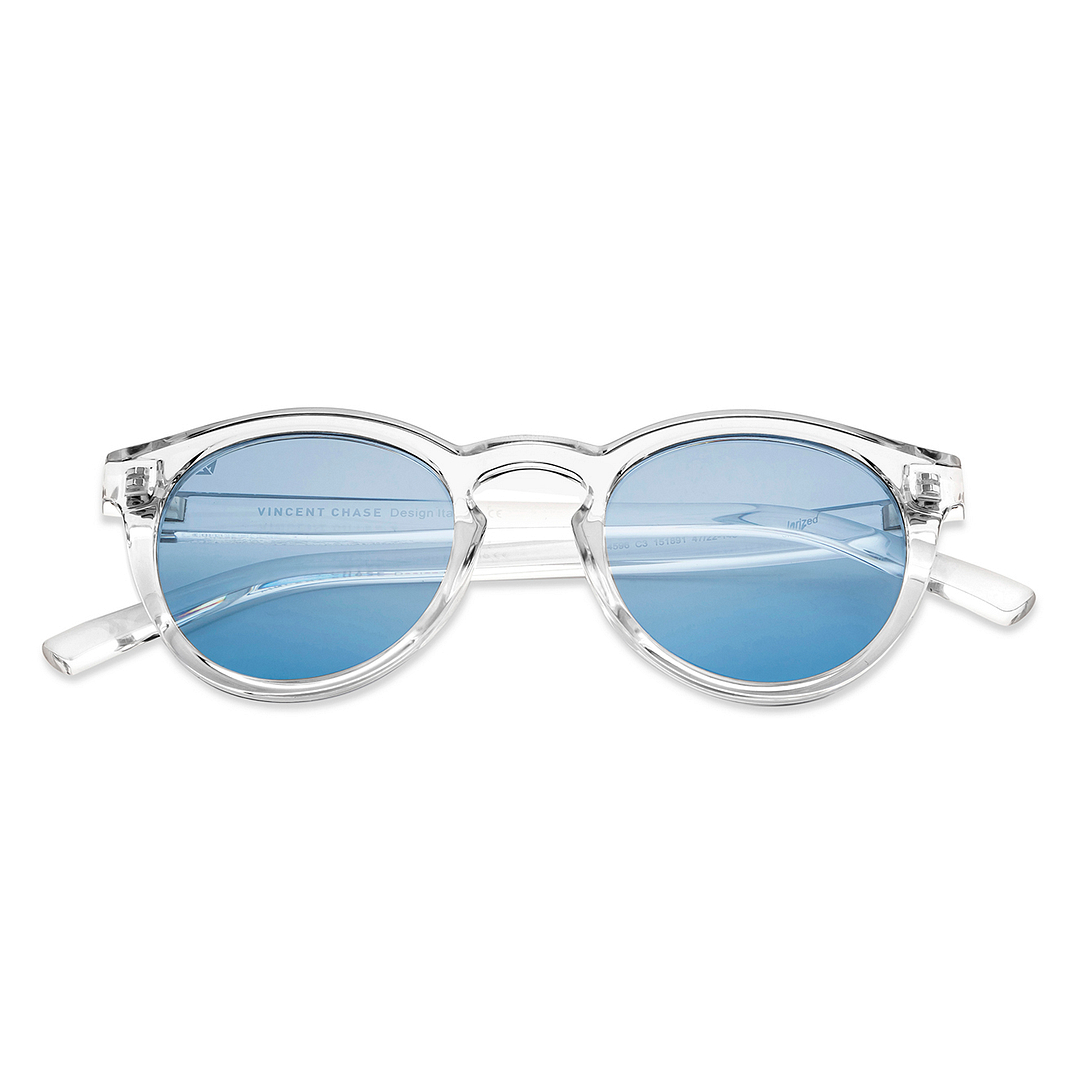 Vincent Chase Online Crystal Full Rim Round left side