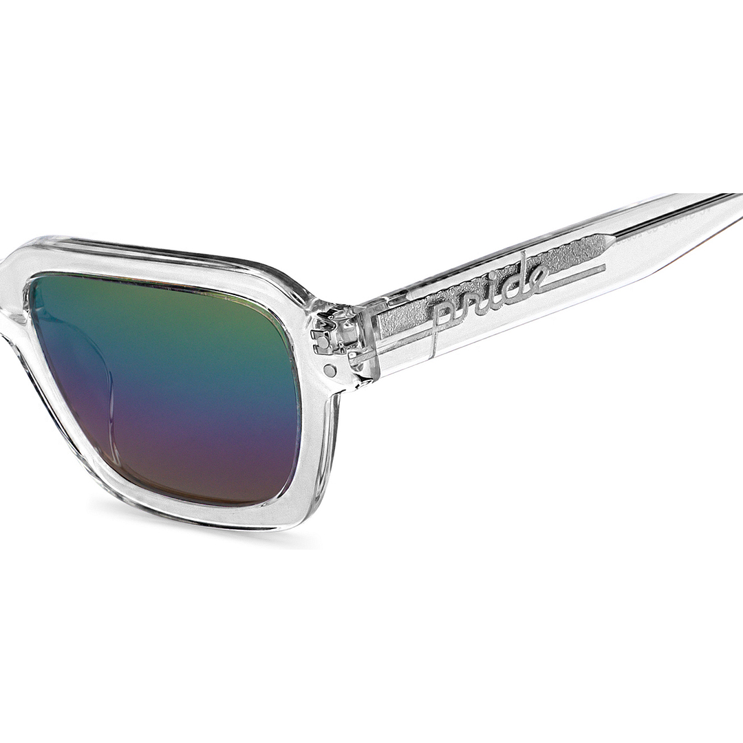 Vincent Chase Online Crystal Full Rim Rectangle left side