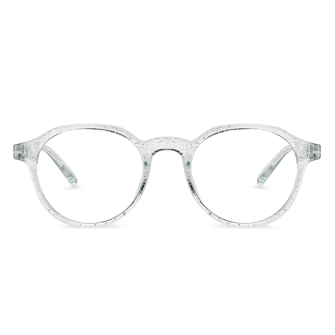Vincent Chase Online Crystal Transparent Full Rim Round left side