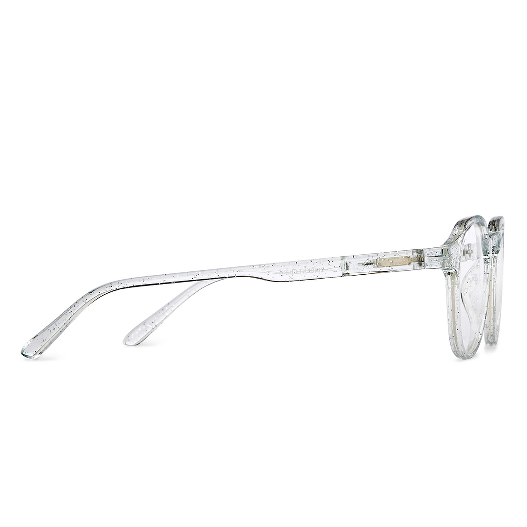 Vincent Chase Online Crystal Transparent Full Rim Round left side