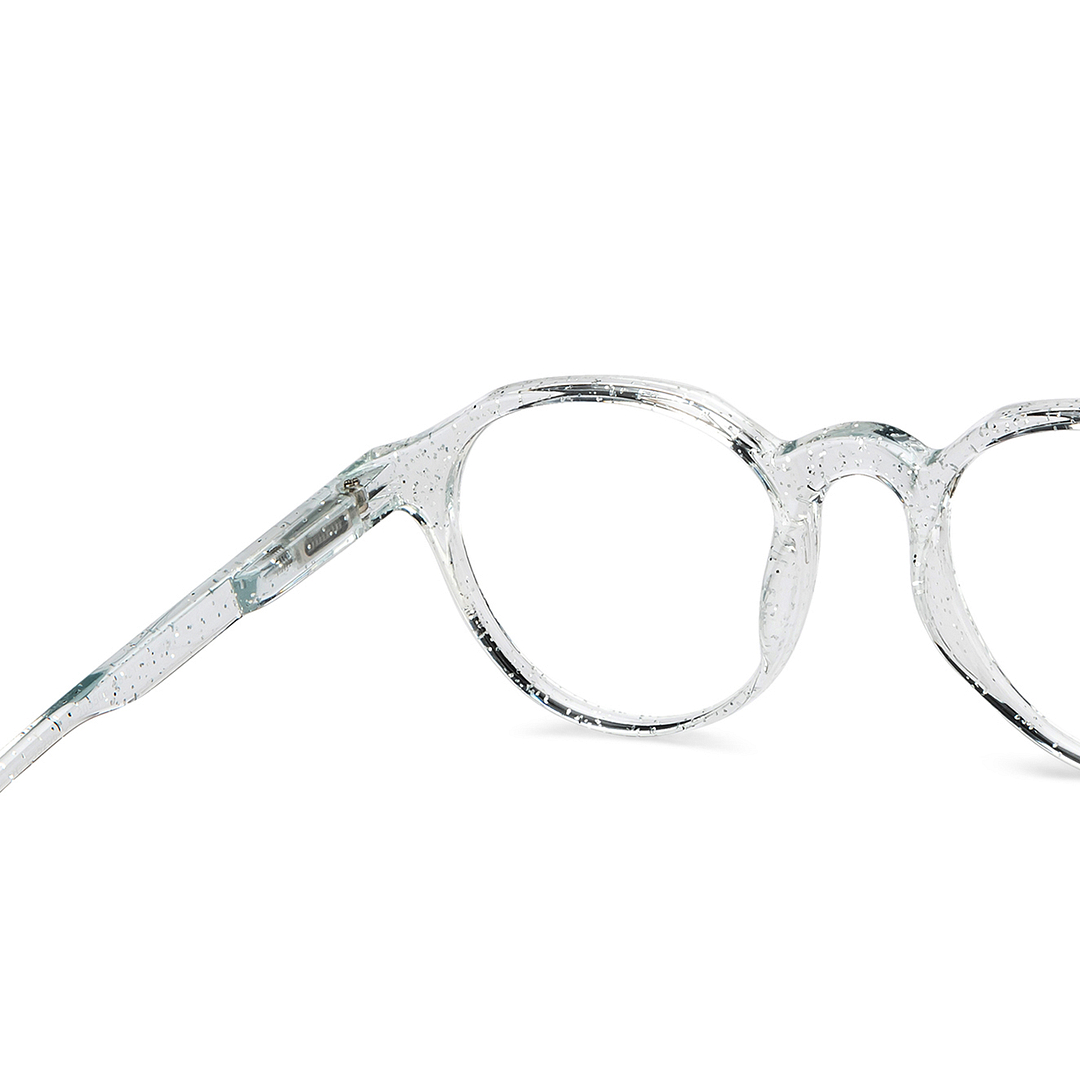 Vincent Chase Online Crystal Transparent Full Rim Round right side