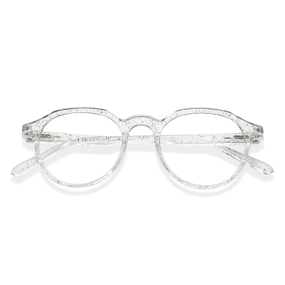 Vincent Chase Online Crystal Transparent Full Rim Round left side