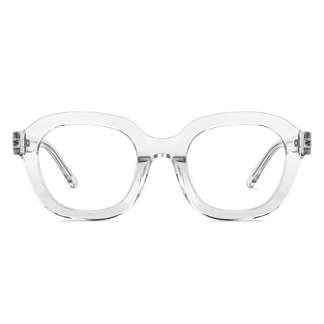Vincent Chase Online Crystal Transparent Full Rim Round left side