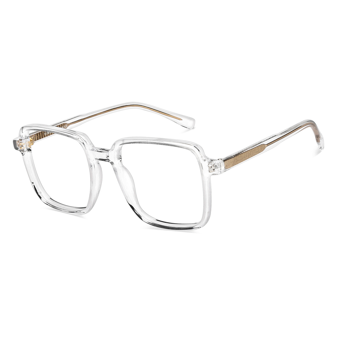 Vincent Chase Online Crystal Transparent Full Rim Square right side