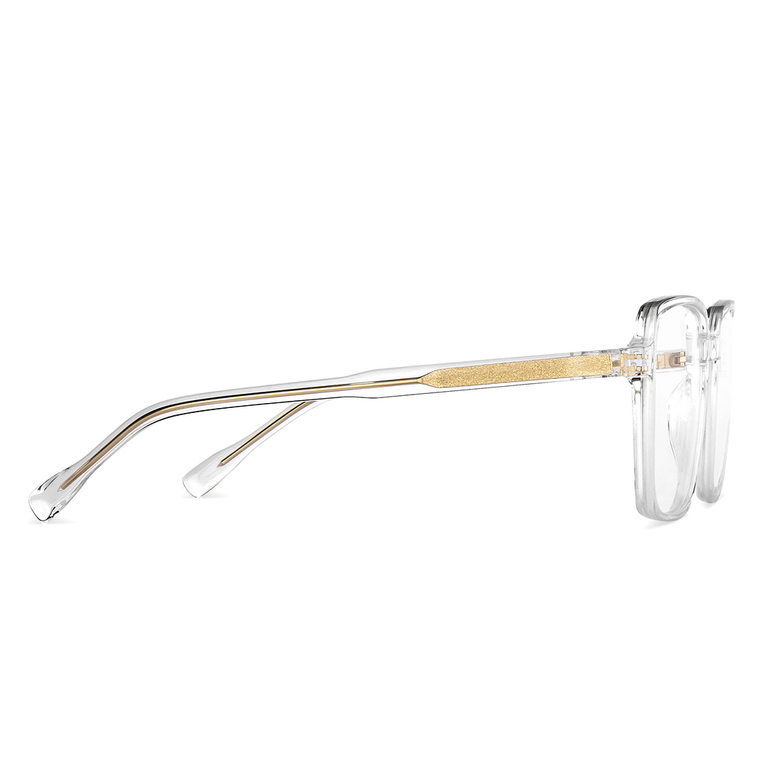 Vincent Chase Online Crystal Transparent Full Rim Square left side