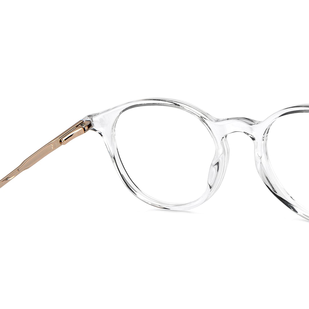 Vincent Chase Crystal Full Rim Round right side