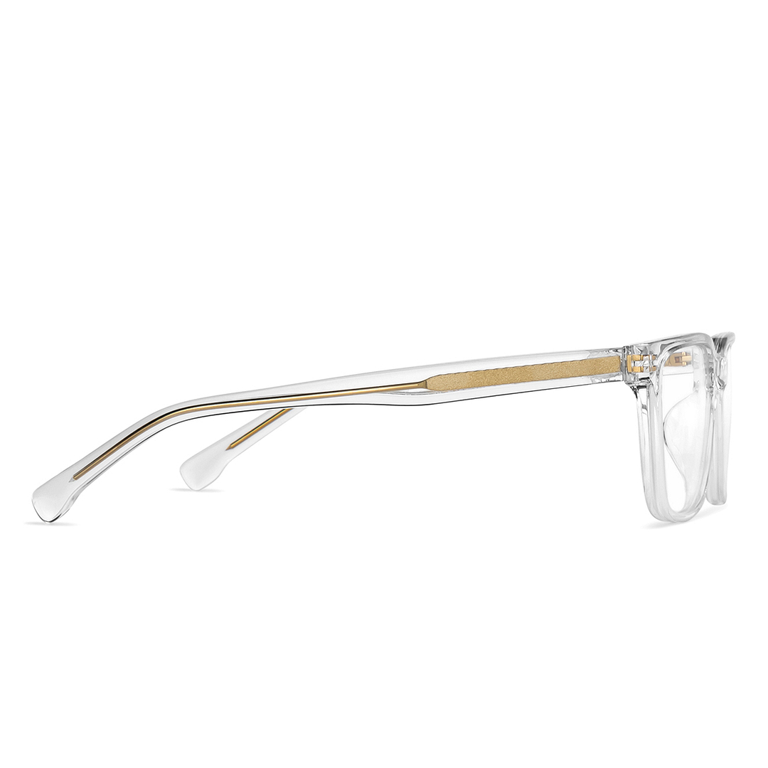 Vincent Chase Online Crystal Transparent Full Rim Rectangle left side