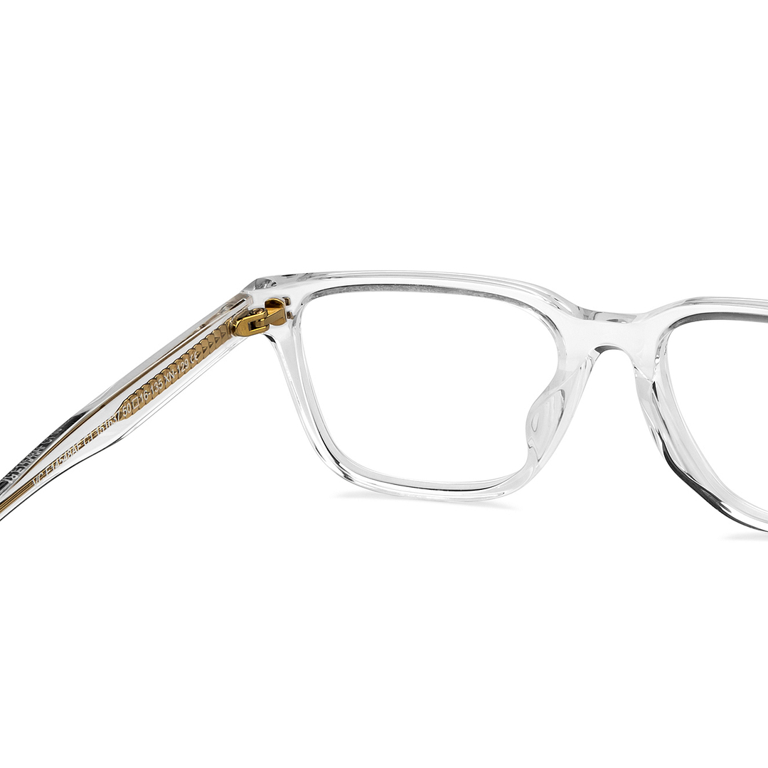 Vincent Chase Online Crystal Transparent Full Rim Rectangle right side